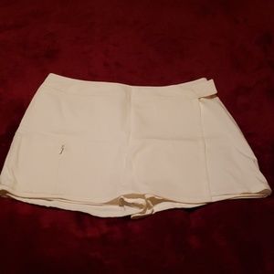 Express White Skort